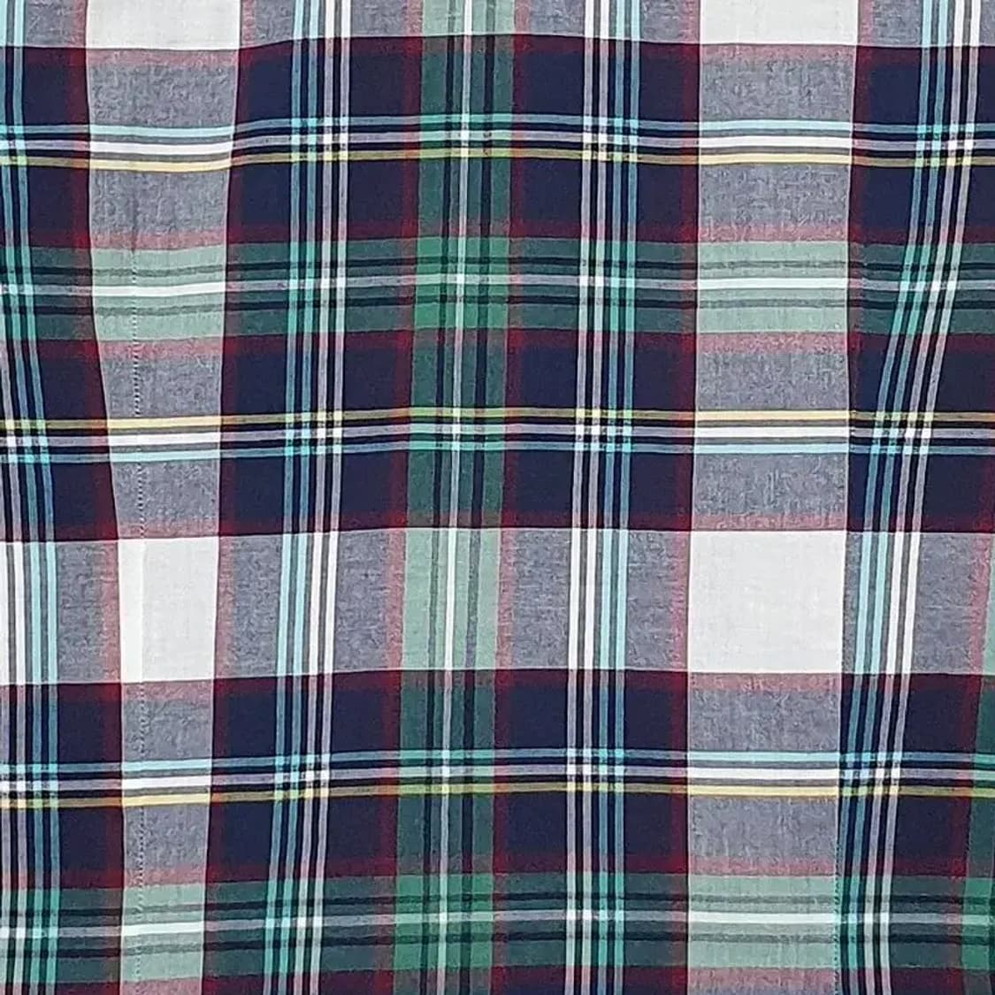 타미힐피거 아메카지 긴팔 남방 셔츠 그린 타탄 S 1100302 상품이미지6