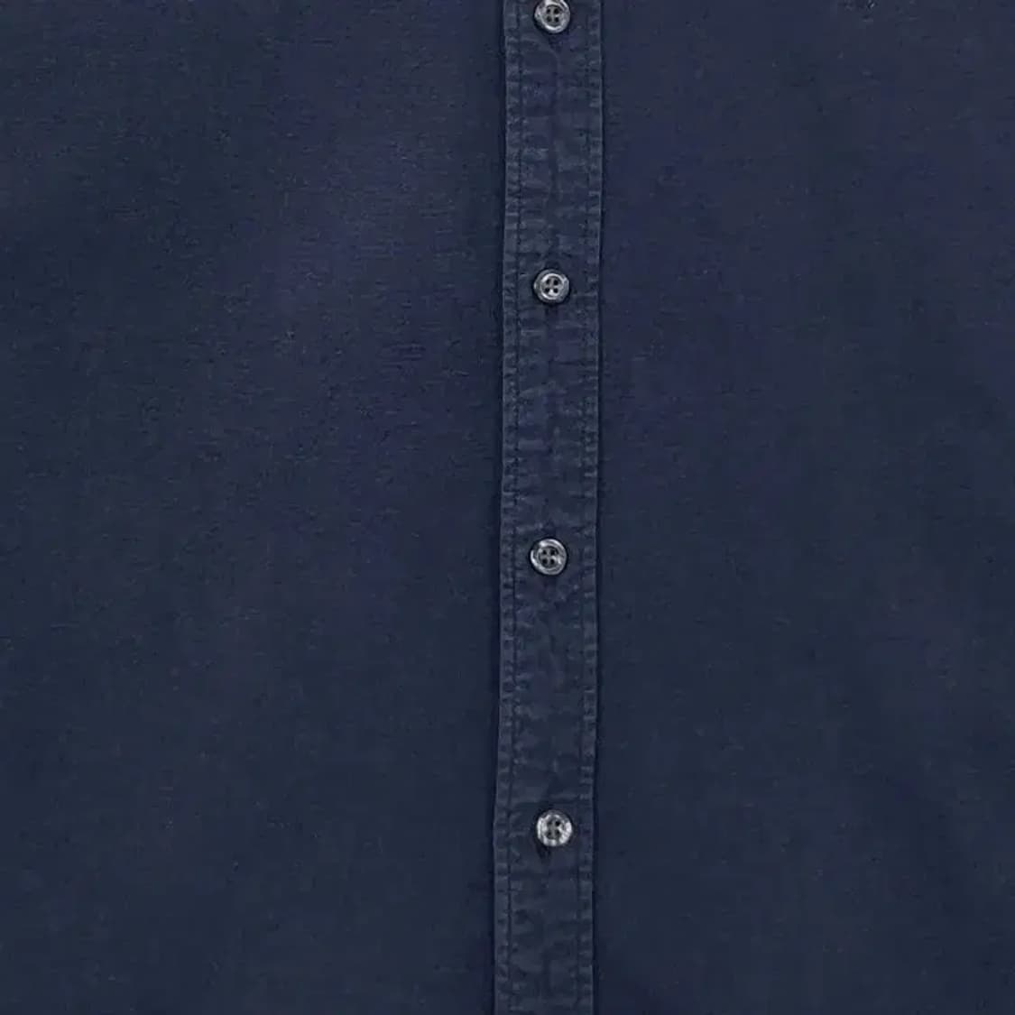 헤지스 HAZZYS 긴팔 남방 셔츠 빈티지 네이비 100 1100303 상품이미지5