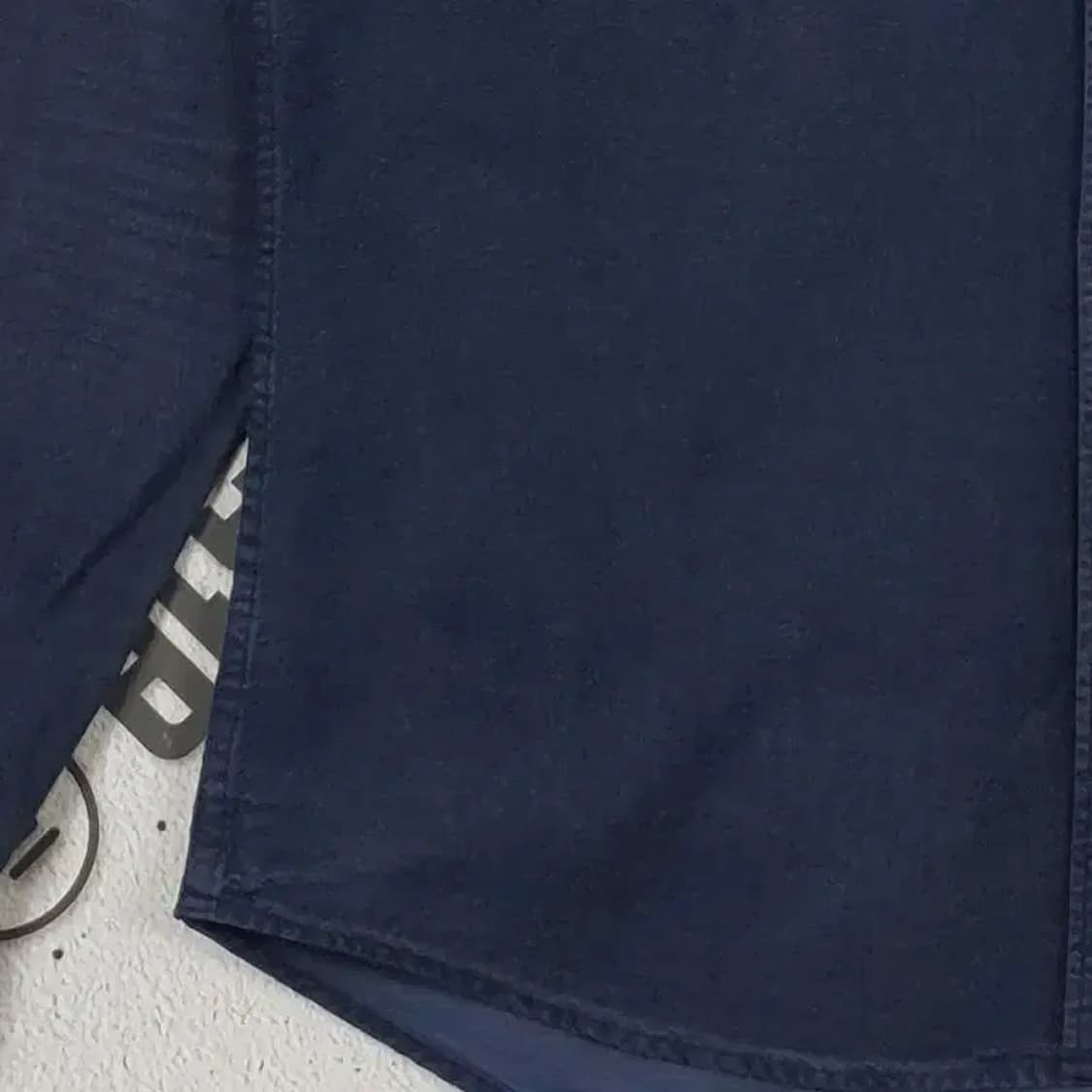 헤지스 HAZZYS 긴팔 남방 셔츠 빈티지 네이비 100 1100303 상품이미지6