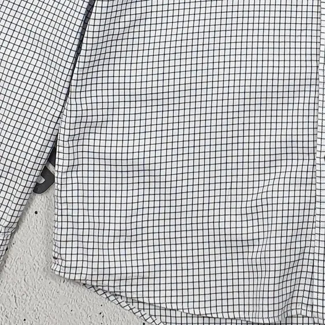 헤지스 HAZZYS 슬림핏 긴팔 남방 셔츠 태터솔 105 1100305 상품이미지6