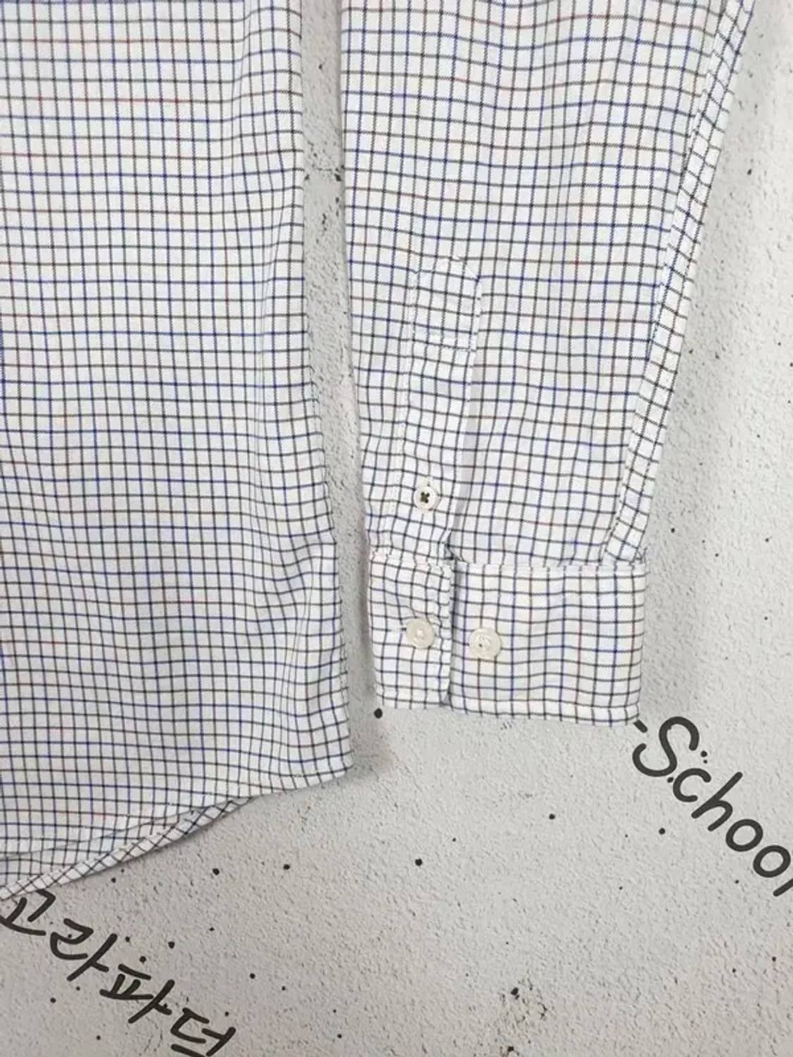 헤지스 HAZZYS 슬림핏 긴팔 남방 셔츠 태터솔 105 1100305 상품이미지9