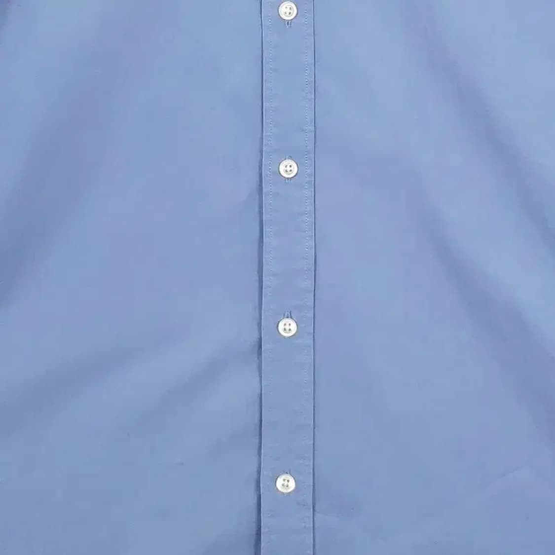 타미힐피거 TOMMY 긴팔 남방 셔츠 블루 솔리드 L 1100307 상품이미지5