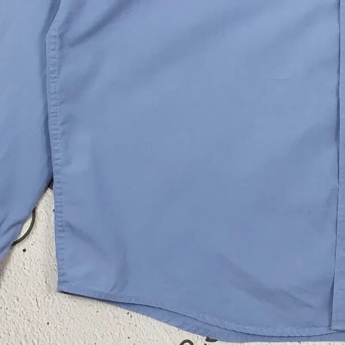 타미힐피거 TOMMY 긴팔 남방 셔츠 블루 솔리드 L 1100307 상품이미지6