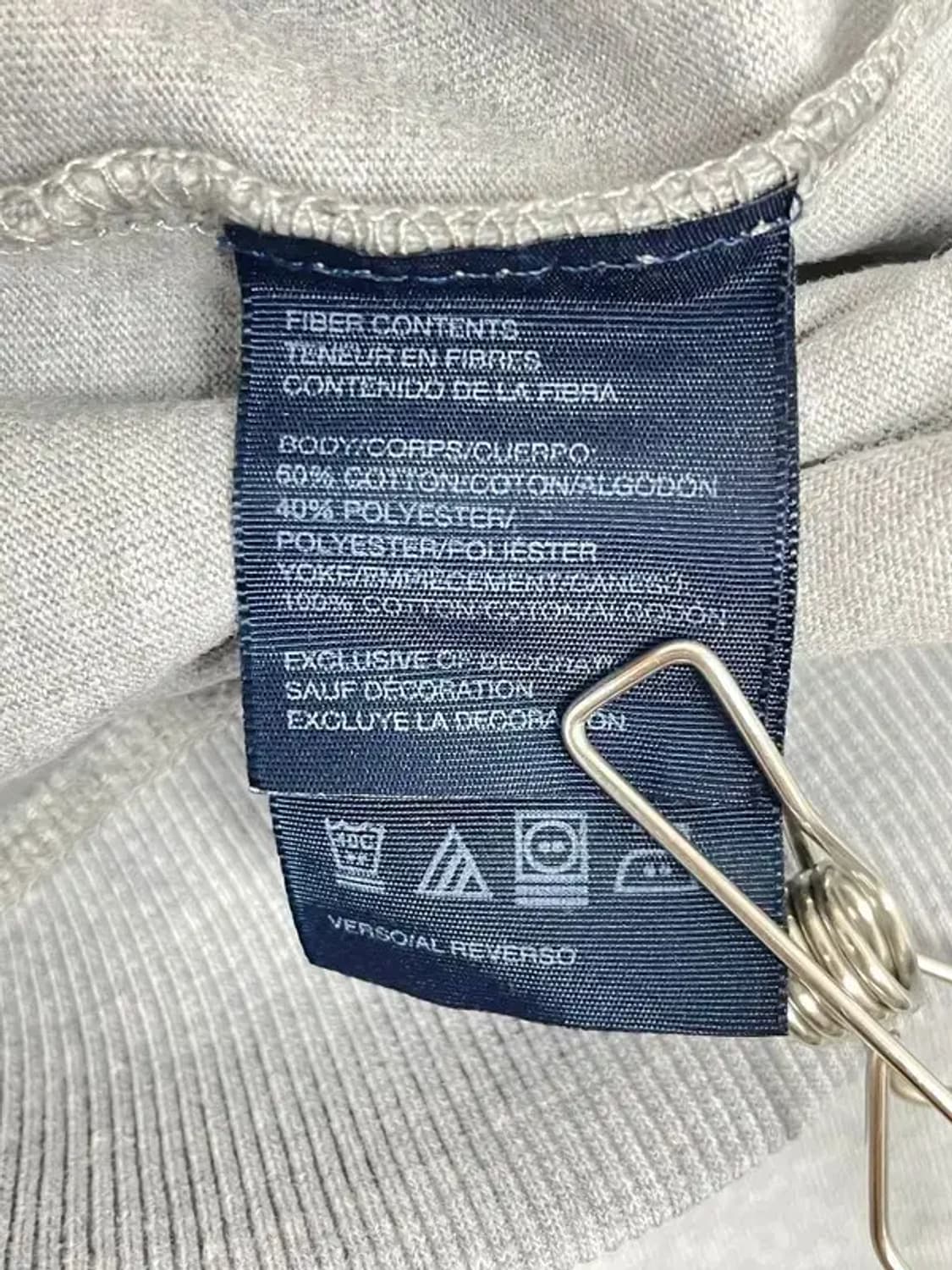 타미힐피거 TOMMY 하프집업 맨투맨 그레이 L 2100106 상품이미지10