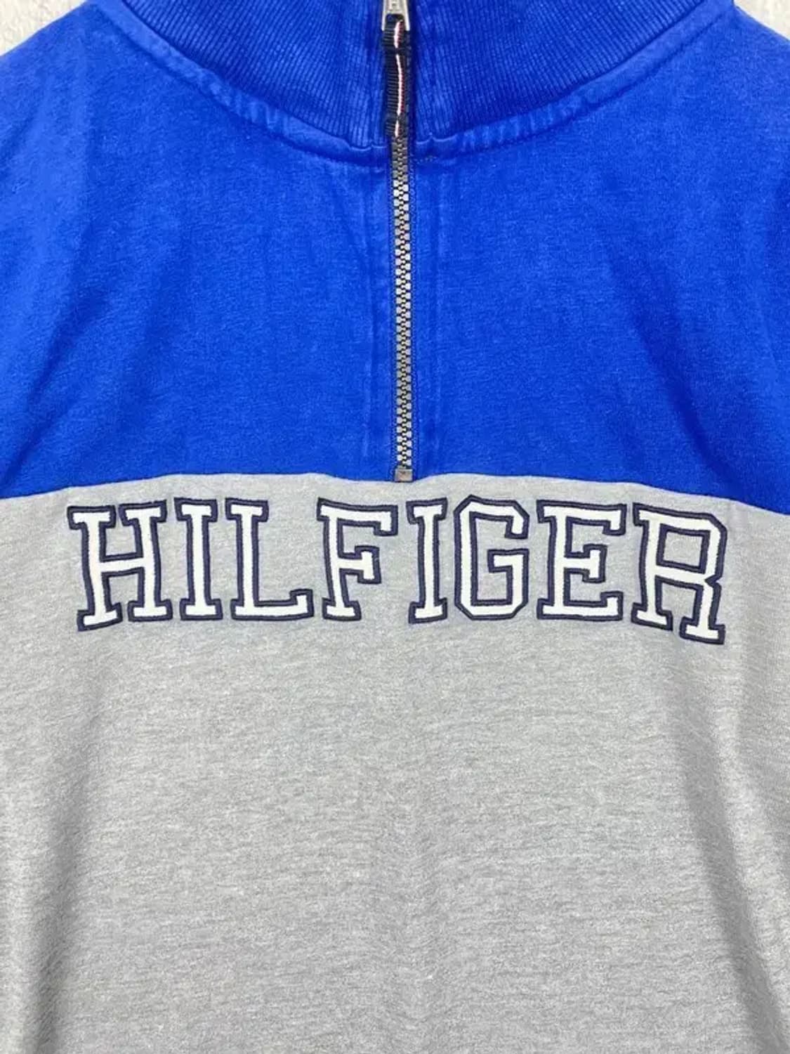 타미힐피거 TOMMY 하프집업 맨투맨 그레이 L 2100106 상품이미지7