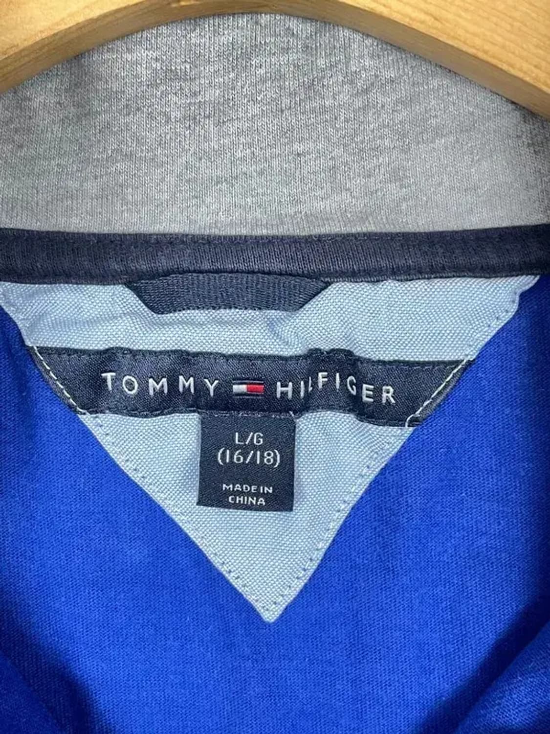 타미힐피거 TOMMY 하프집업 맨투맨 그레이 L 2100106 상품이미지9