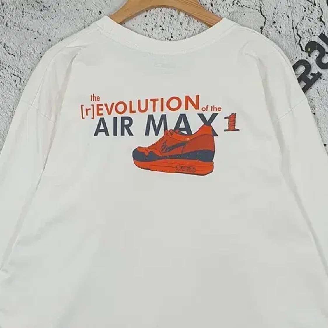 나이키 NIKE 에어맥스 롱슬리브 긴팔 티 크림 XL 2100115 상품이미지7