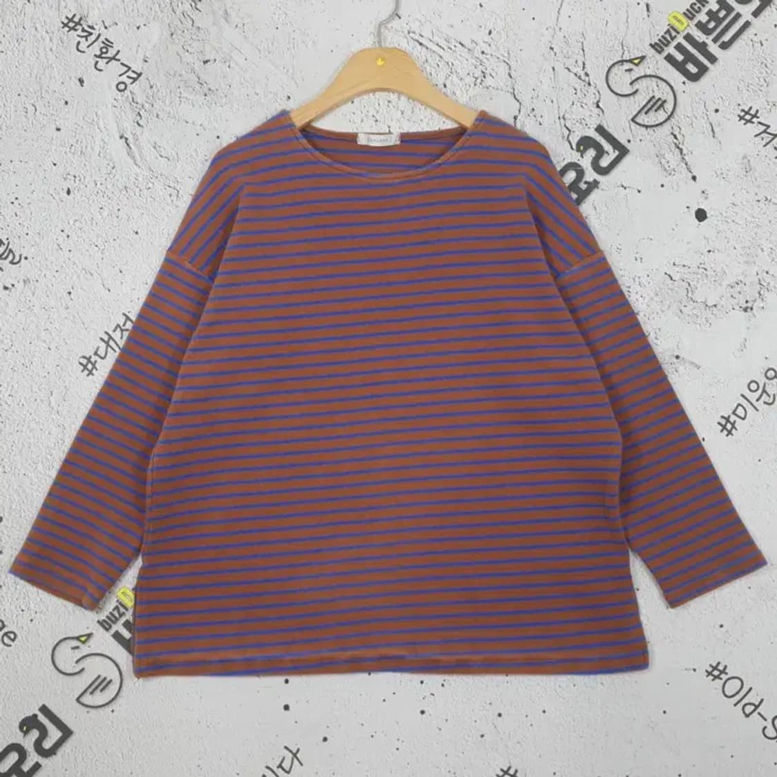 SRANDARD2 롱슬리브 긴팔 티셔츠 브라운 F 2100110 상품이미지1