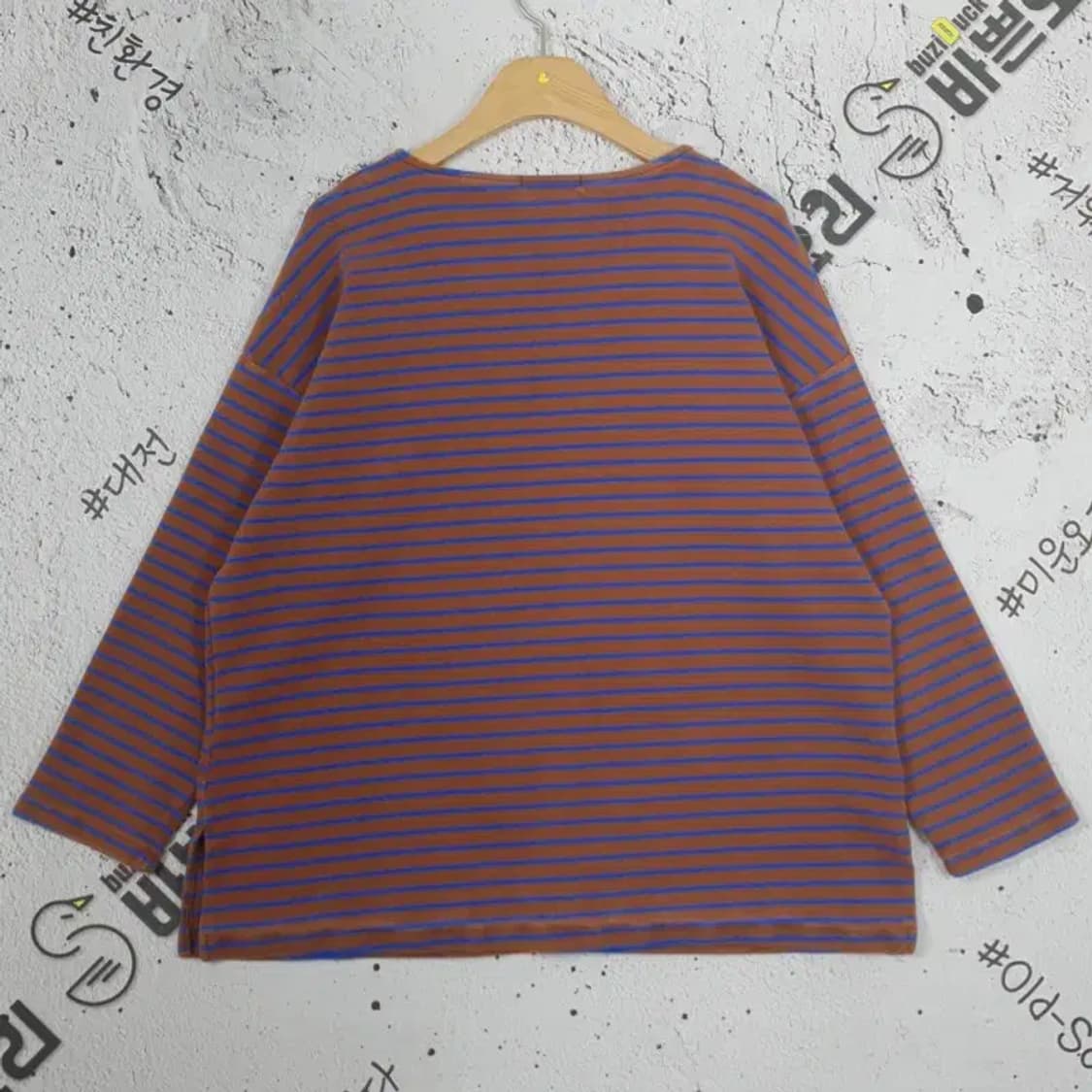 SRANDARD2 롱슬리브 긴팔 티셔츠 브라운 F 2100110 상품이미지2