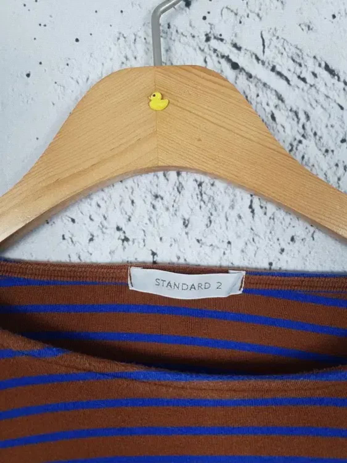 SRANDARD2 롱슬리브 긴팔 티셔츠 브라운 F 2100110 상품이미지8