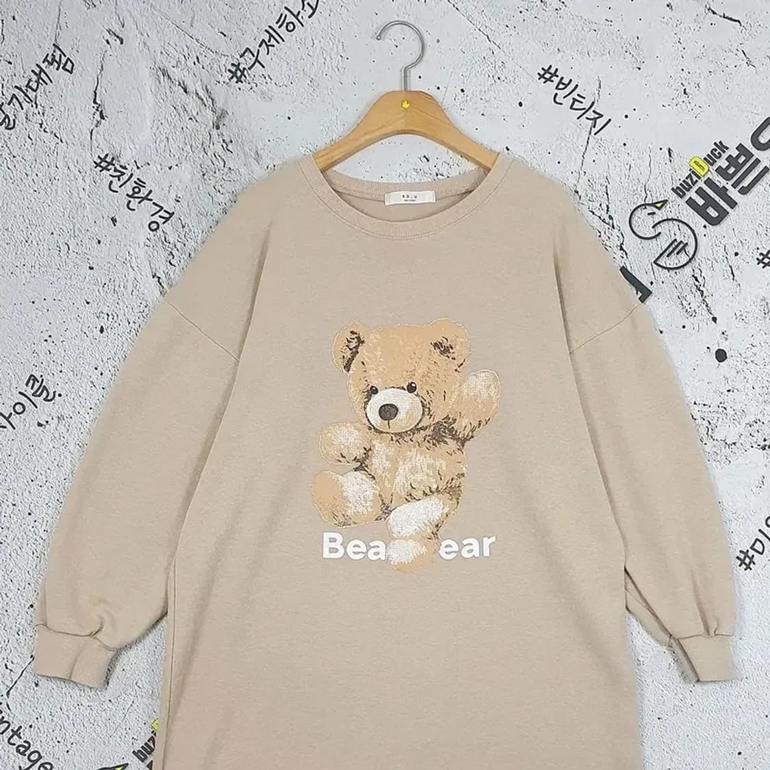 소이유 SOIIU 긴팔 원피스 밑트임 베이지 F 2100113 상품이미지4