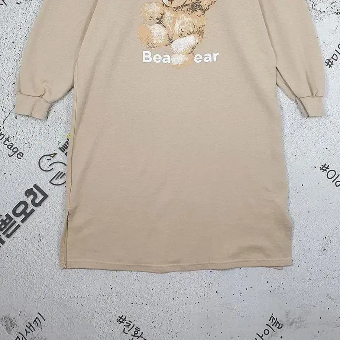 소이유 SOIIU 긴팔 원피스 밑트임 베이지 F 2100113 상품이미지5