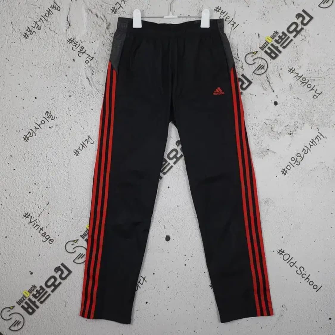 아디다스 ADIDAS 웜업 트레이닝 바지 블랙 95 4400078 상품이미지1