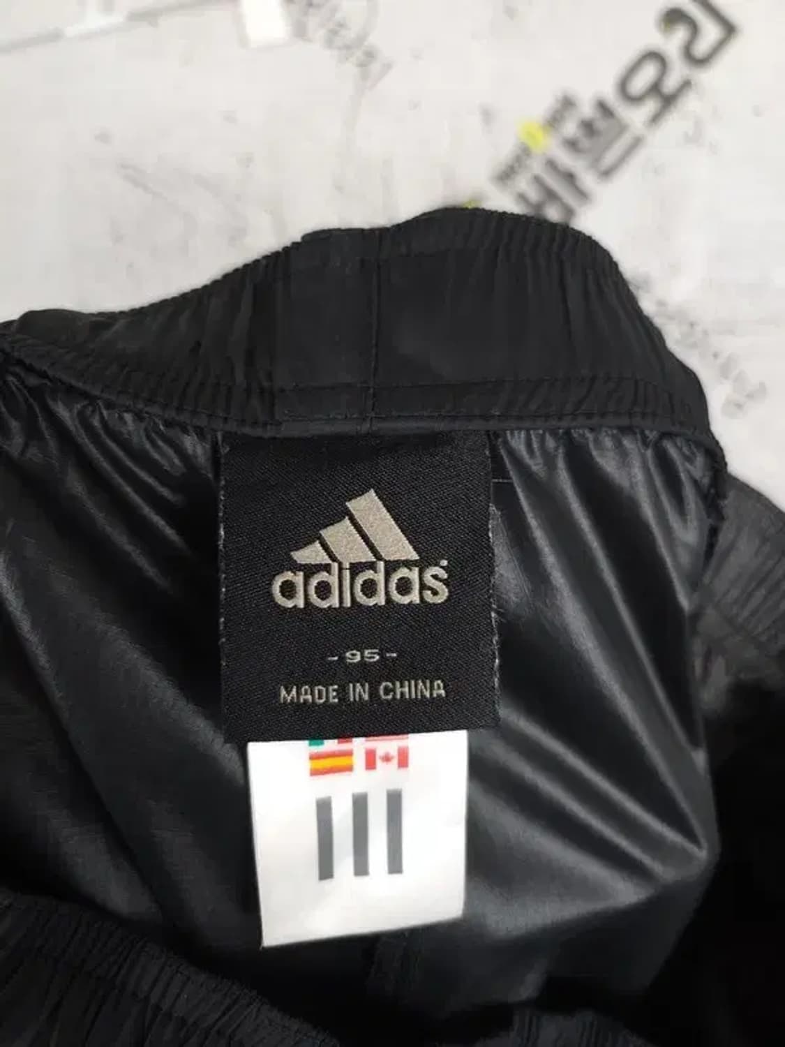 아디다스 ADIDAS 웜업 트레이닝 바지 블랙 95 4400078 상품이미지9