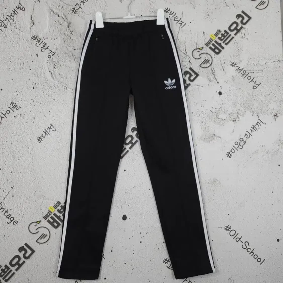 아디다스 ADIDAS 기모 트레이닝 바지 블랙 90 4400080 상품이미지1