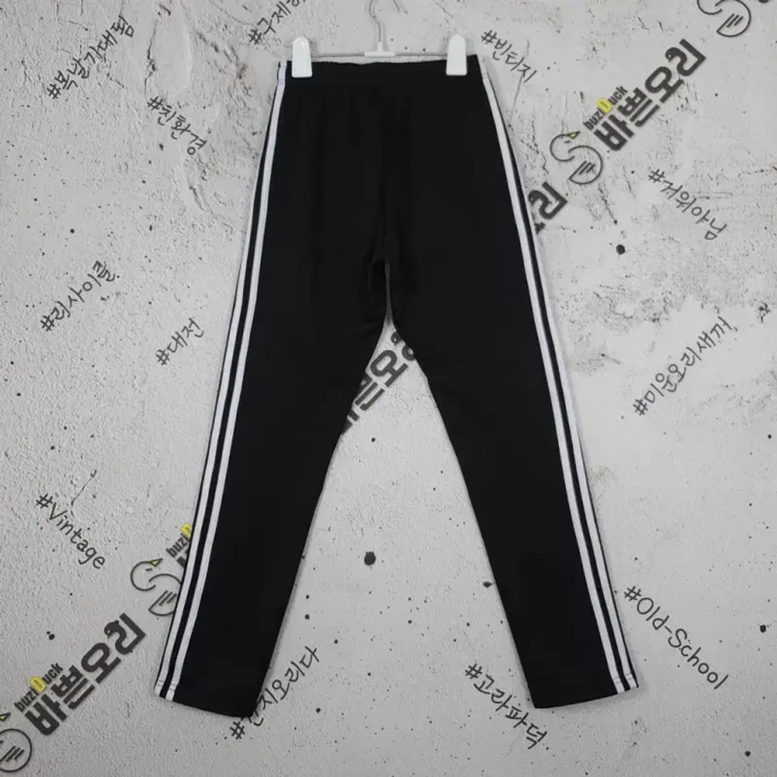 아디다스 ADIDAS 기모 트레이닝 바지 블랙 90 4400080 상품이미지2