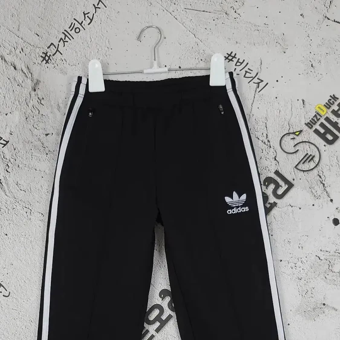 아디다스 ADIDAS 기모 트레이닝 바지 블랙 90 4400080 상품이미지4