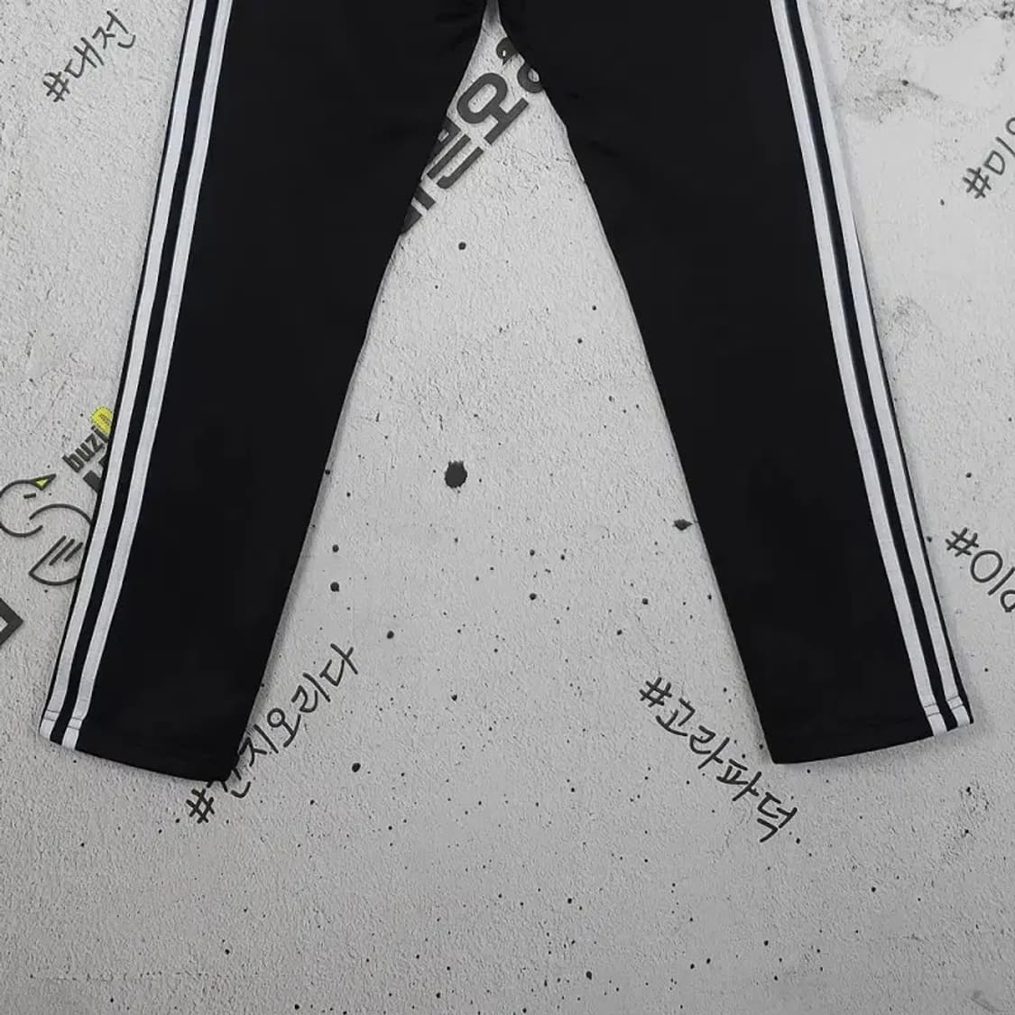 아디다스 ADIDAS 기모 트레이닝 바지 블랙 90 4400080 상품이미지7