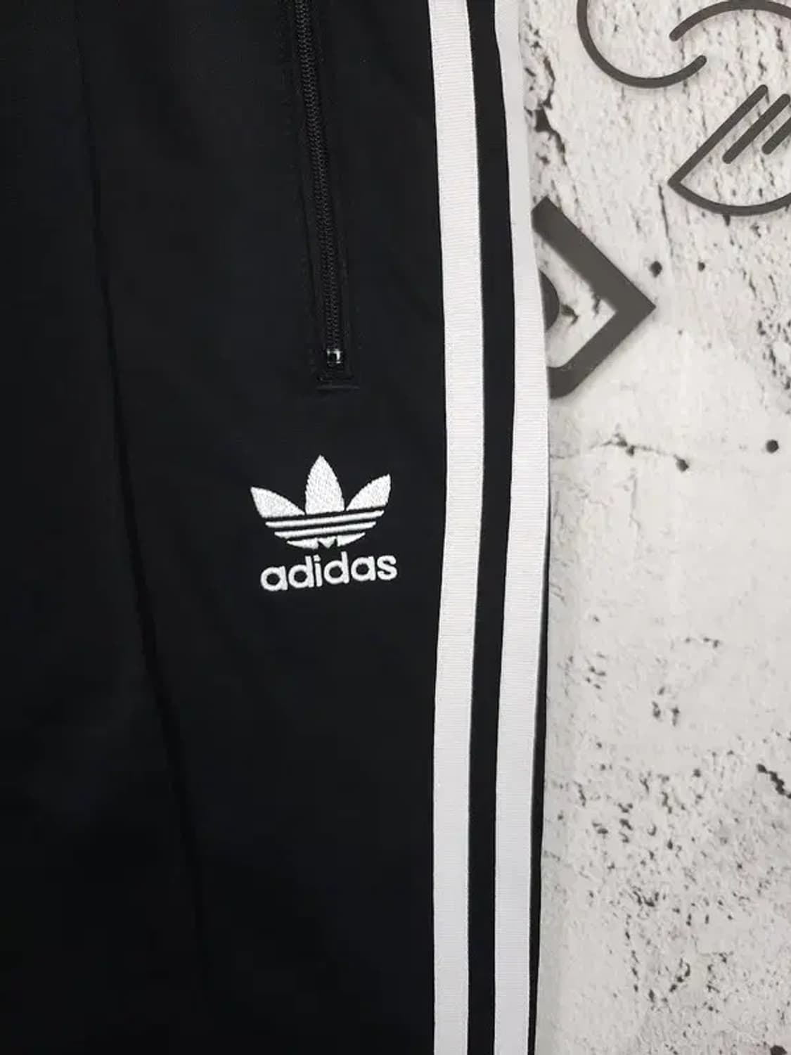 아디다스 삼선 트레이닝 트랙팬츠 운동바지 블랙 100 4400082 상품이미지7