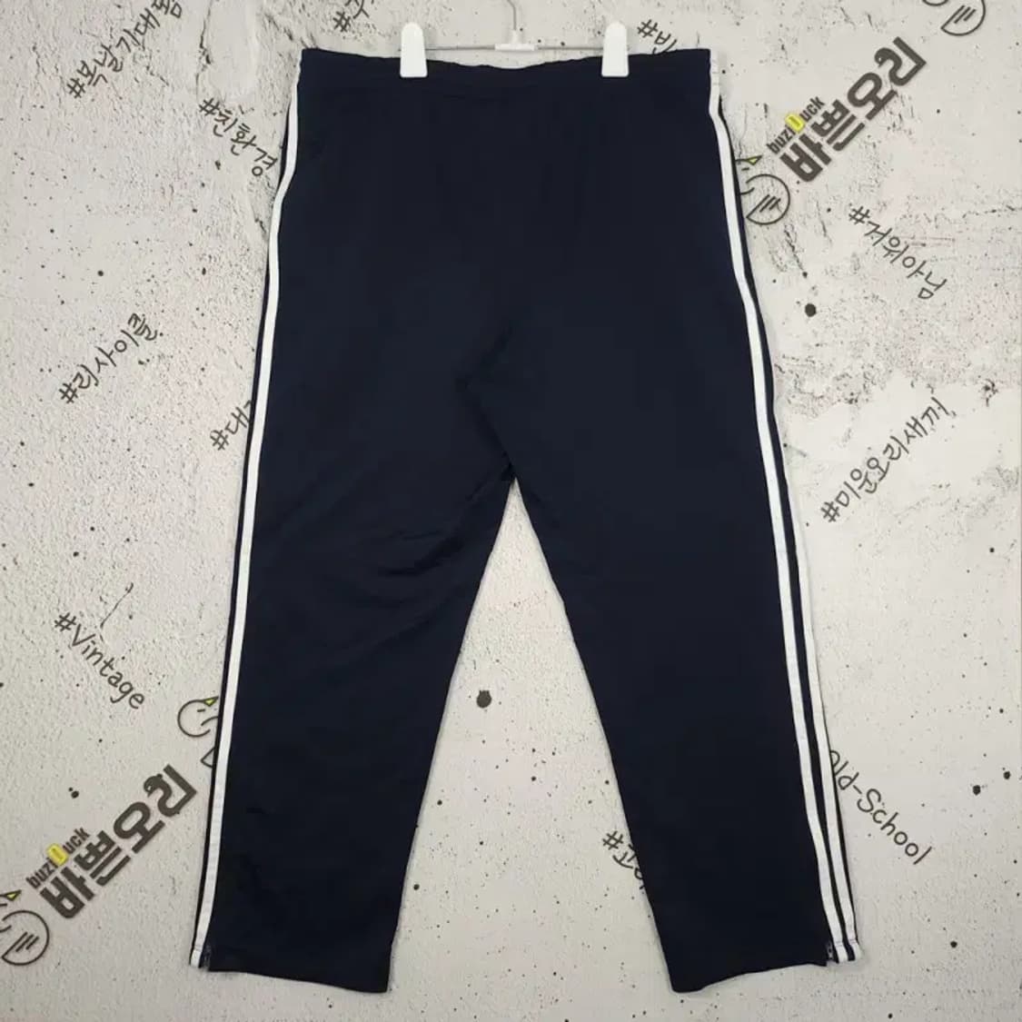 아디다스 빅사이즈 삼선 트레이닝 바지 네이비 L(36) 4400081 상품이미지2