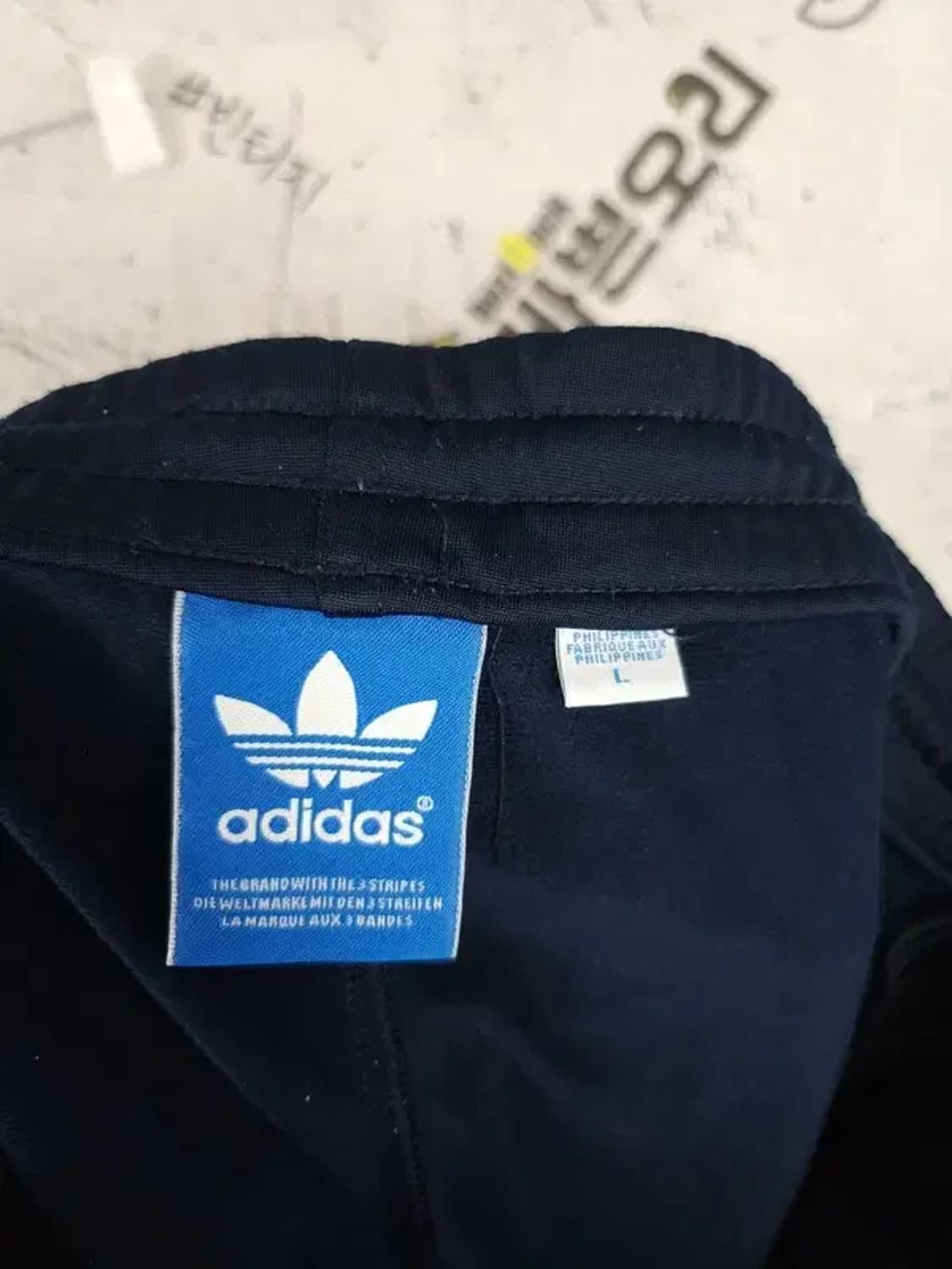 아디다스 빅사이즈 삼선 트레이닝 바지 네이비 L(36) 4400081 상품이미지9