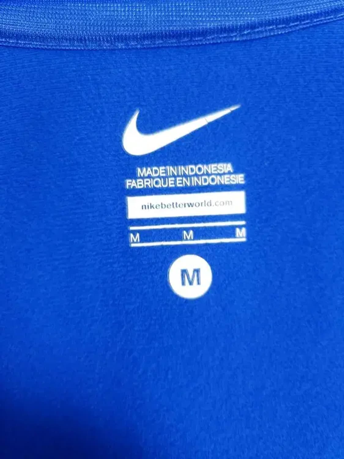 나이키 NIKE 스우시 트랙 져지 자켓 블루 M(100) 3100224 상품이미지6