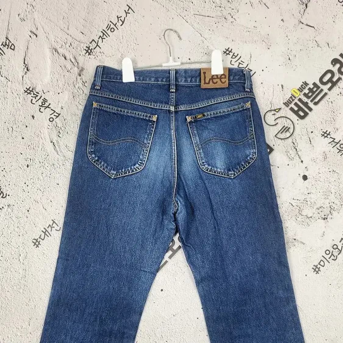 [JPN] LEE 데님 청바지 중청 32 4100064 상품이미지6