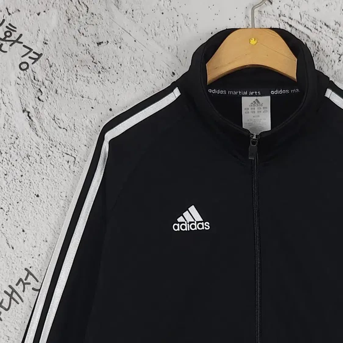 아디다스 ADIDAS 마샬아츠 트랙 져지 자켓 블랙 M 3100225 상품이미지4