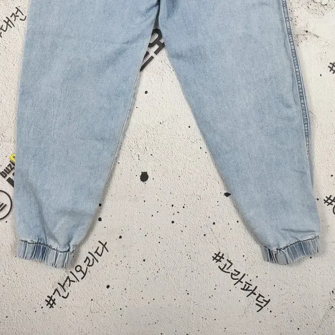 연청 스판 데님 조거 팬츠 청바지 S(28) 4100066 상품이미지7