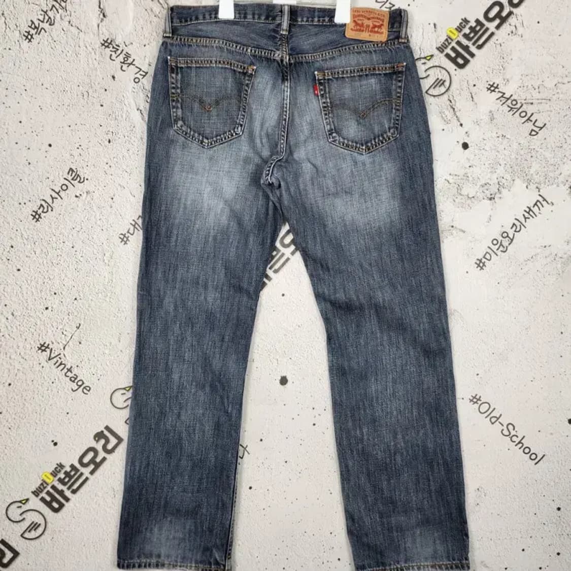 리바이스 LEVI'S 559 데님 청바지 중청 W36L32 4100068 상품이미지2