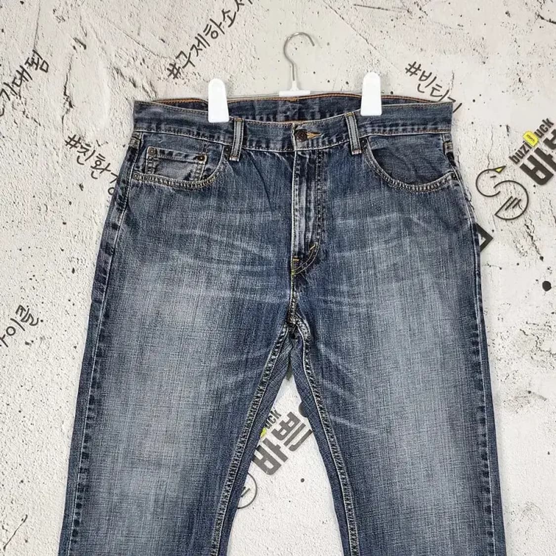 리바이스 LEVI'S 559 데님 청바지 중청 W36L32 4100068 상품이미지4