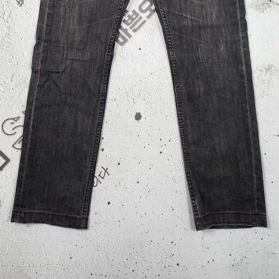 리바이스 513 블랙라벨 청바지 흑청 W30L32 4100069 상품이미지5