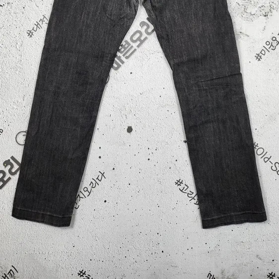 리바이스 513 블랙라벨 청바지 흑청 W30L32 4100069 상품이미지7