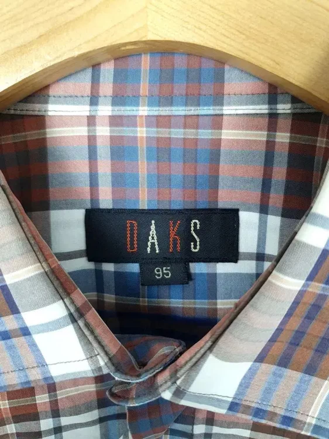 닥스 DAKS 셔츠 브라운 네이키 타탄 1100153 상품이미지10