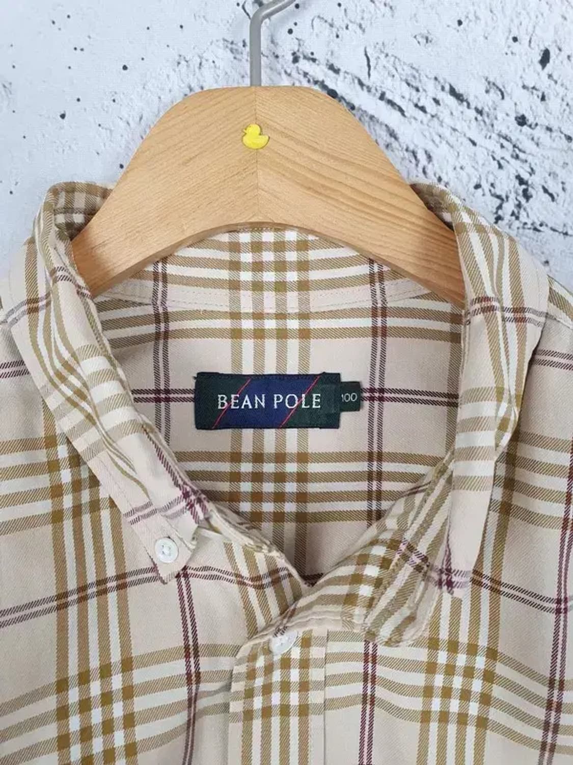 빈폴 BEANPOLE 셔츠 베이지 노바체크 1100207 상품이미지9