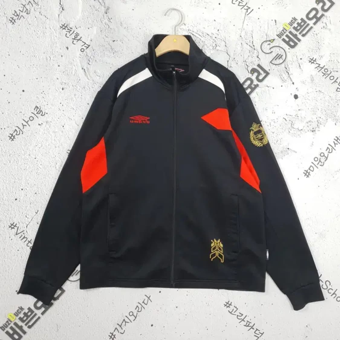 엄브로 UMBRO 집업 져지 자켓 블랙 3100182 상품이미지1