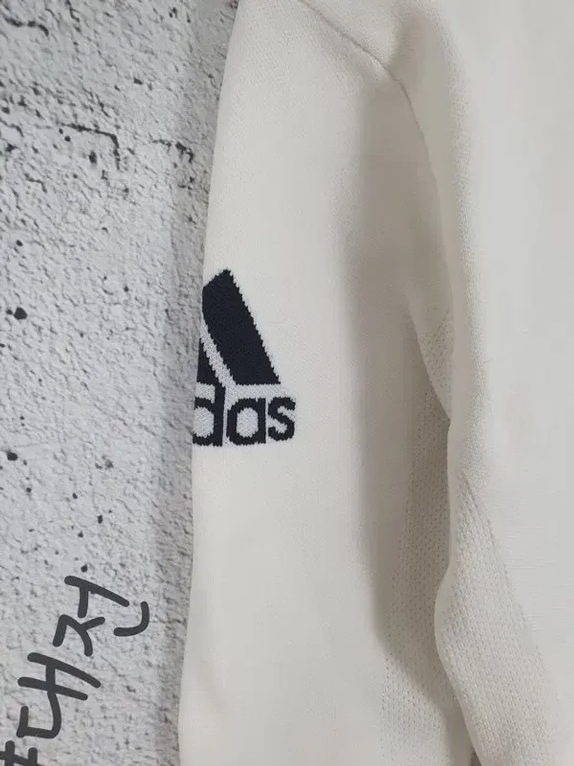 아디다스 ADIDAS 골프 모크넥 트랙 져지 자켓 화이트 3100179 상품이미지7