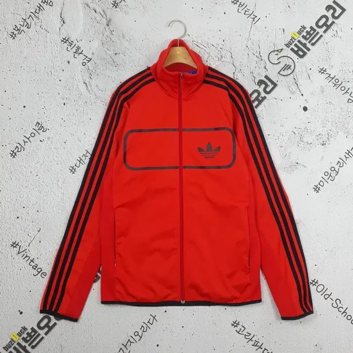 아디다스 ADIDAS 파이어버드 져지 트랙탑 집업 레드 3100199 상품이미지1