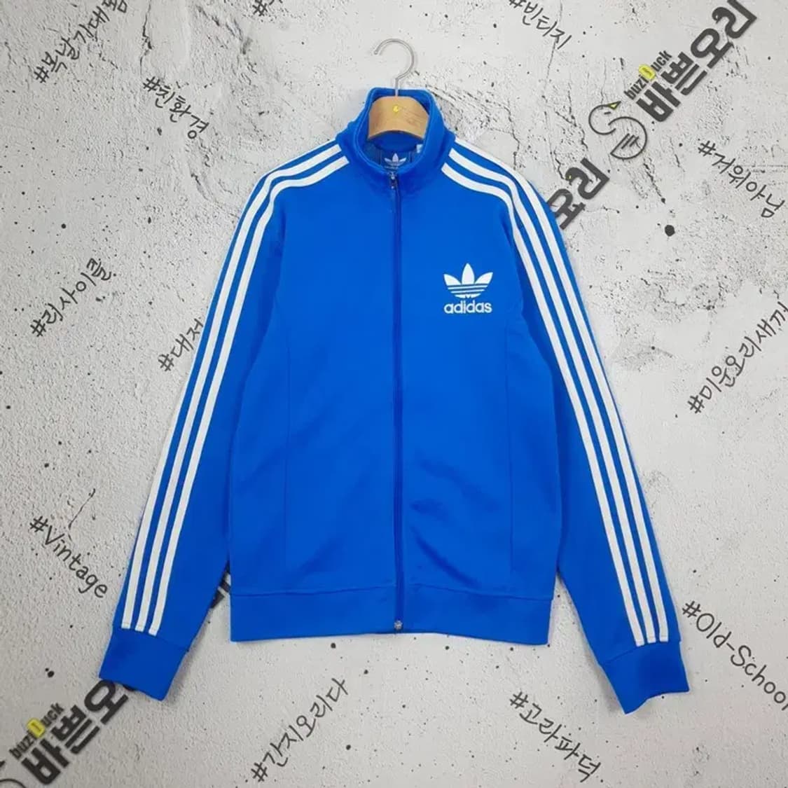 아디다스 ADIDAS 트랙 집업 져지 자켓 블루 3100200 상품이미지1