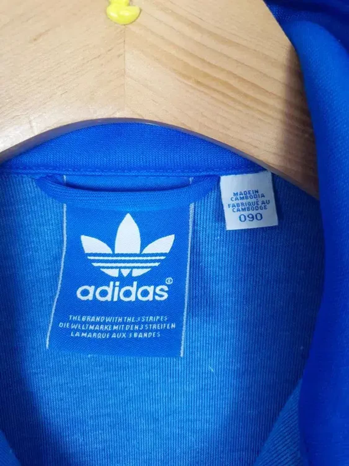 아디다스 ADIDAS 트랙 집업 져지 자켓 블루 3100200 상품이미지4