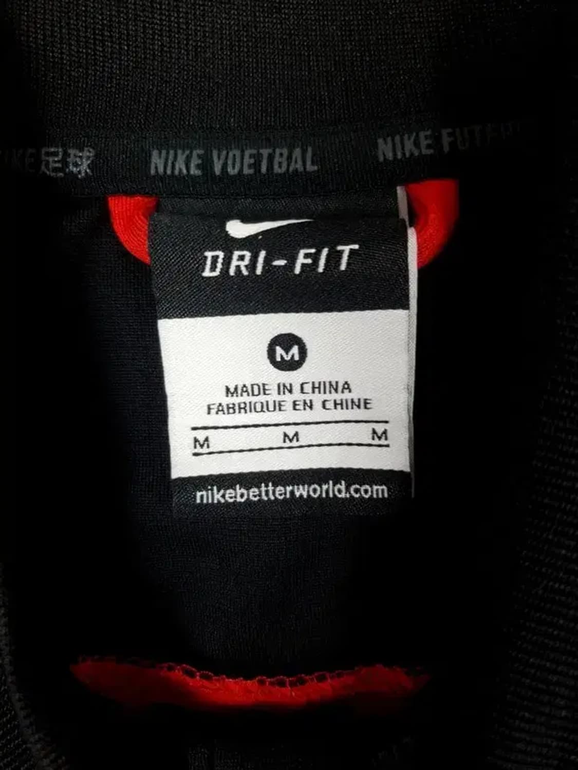 나이키 NIKE 스우시 트랙 져지 집업 자켓 레드 검빨 3100203 상품이미지7