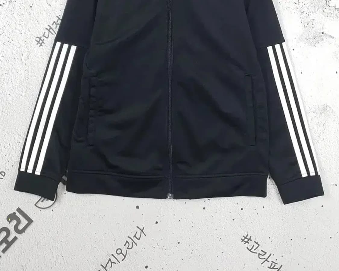 아디다스 ADIDAS 블루종 집업 져지 자켓 블랙 3100149 상품이미지5