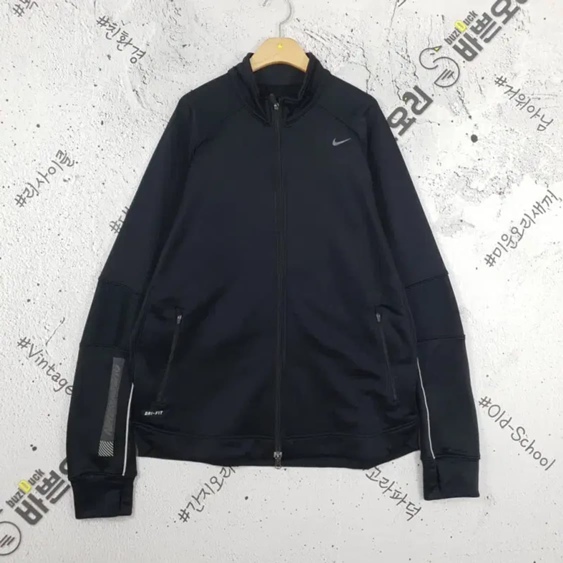 나이키 NIKE 스우시 드라이핏 트랙 져지 자켓 블랙 3100154 상품이미지1