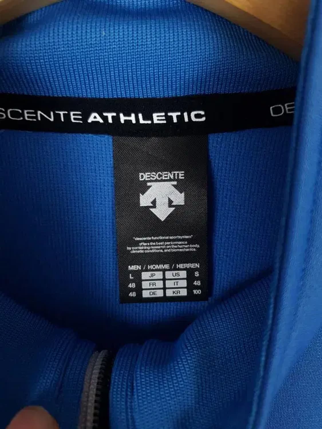데상트 DESCENTE 트랙 져지 자켓 블루 3100156 상품이미지10