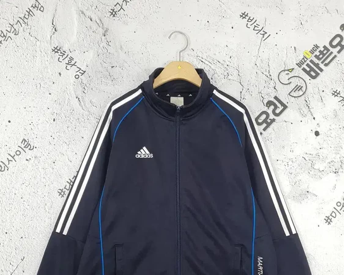 아디다스 ADIDAS 마샬아츠 트랙 져지 자켓 네이비 3100158 상품이미지4