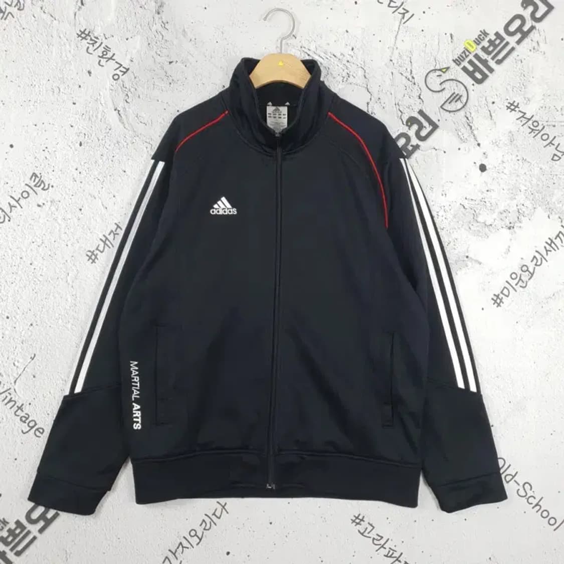 아디다스 ADIDAS 마샬아츠 트랙 져지 자켓 블랙 3100171 상품이미지1