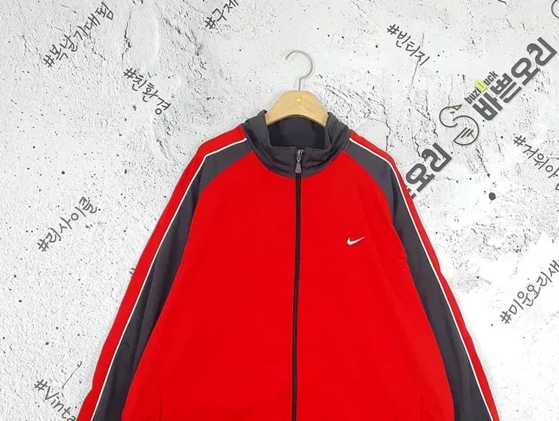 나이키 NIKE 트랙 져지 자켓 레드 검빨 3100141 상품이미지4