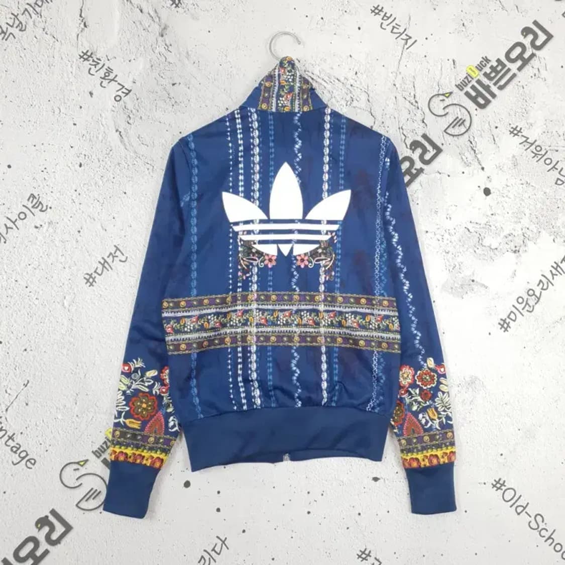 아디다스 ADIDAS 끼란데이라 트랙 져지 자켓 블루 3100145 상품이미지2