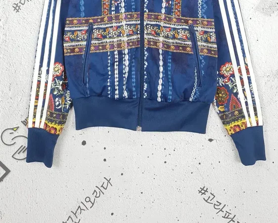 아디다스 ADIDAS 끼란데이라 트랙 져지 자켓 블루 3100145 상품이미지5