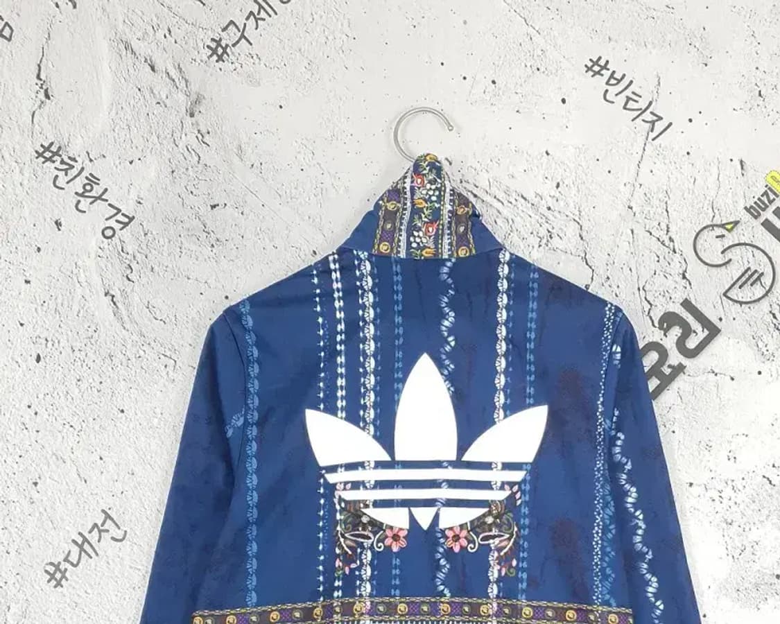 아디다스 ADIDAS 끼란데이라 트랙 져지 자켓 블루 3100145 상품이미지7